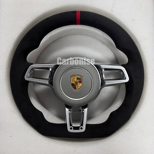 Porsche Steering Wheel (Alcantara)@6 by CARBONISE