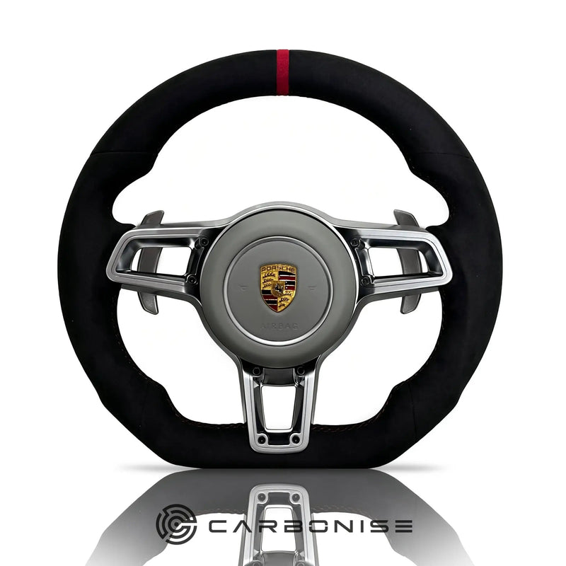 Porsche Steering Wheel (Alcantara)@6 by CARBONISE