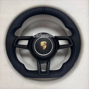 Porsche Steering Wheel (Smooth Leather) @9 by CARBONISE