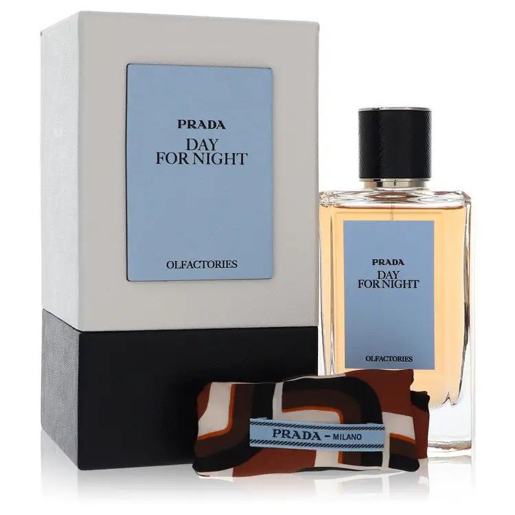 Prada Olfactories Day For Night Eau De Parfum Spray with Free Gift Pouch By Prada by Brands HD