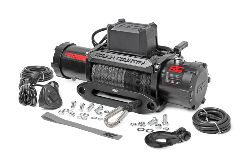 12000-Lb Pro Series Winch Synthetic Rope by Magwarehouse.com