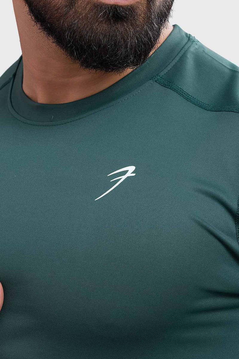 Rush Fullsleeves T-shirt Forest Green by Fuaark Nz
