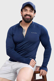 Axis Pullover Navy by Fuaark Nz