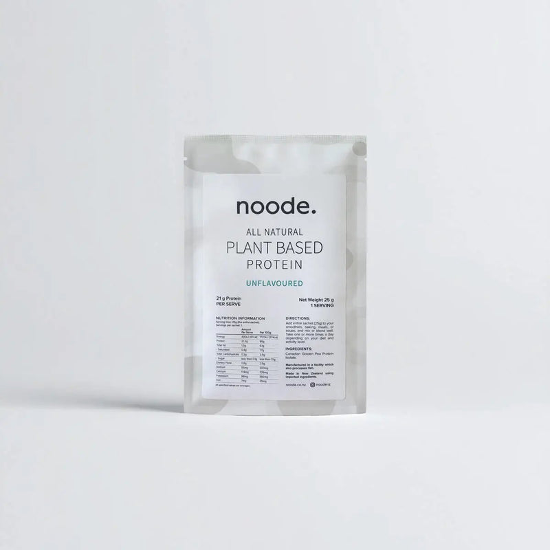 Unflavoured Natural Pea Protein single serve 25g by Noode
