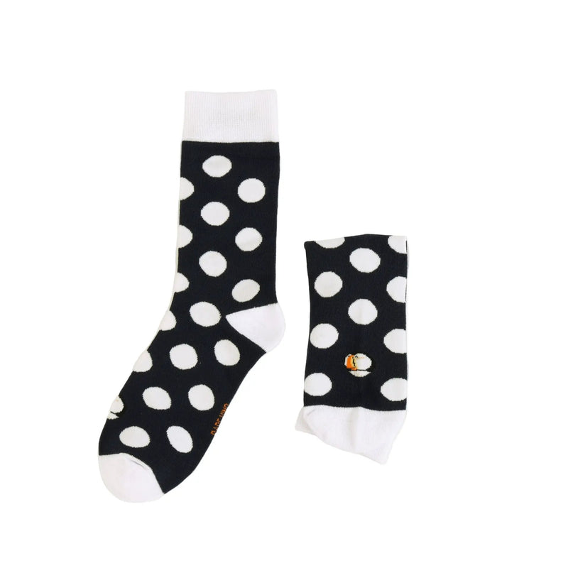 Save the Polka Dot Puffin Bamboo Socks by Barekind NZ