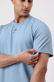 Pulse Running T-shirt Light Blue by Fuaark Nz