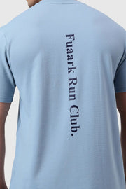 Pulse Running T-shirt Light Blue by Fuaark Nz
