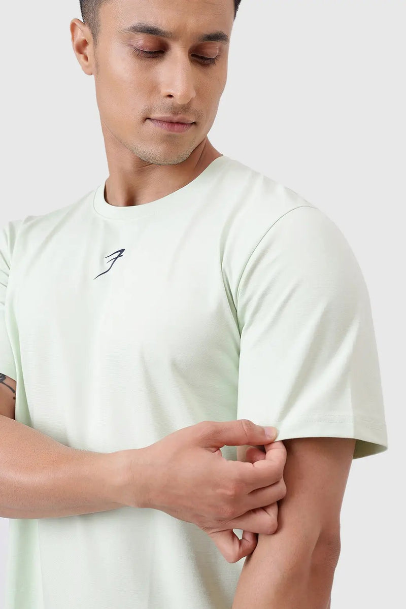 Pulse Running T-shirt Light Green by Fuaark Nz