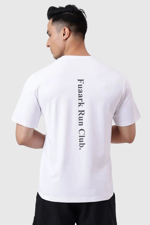 Pulse Running T-shirt White by Fuaark Nz