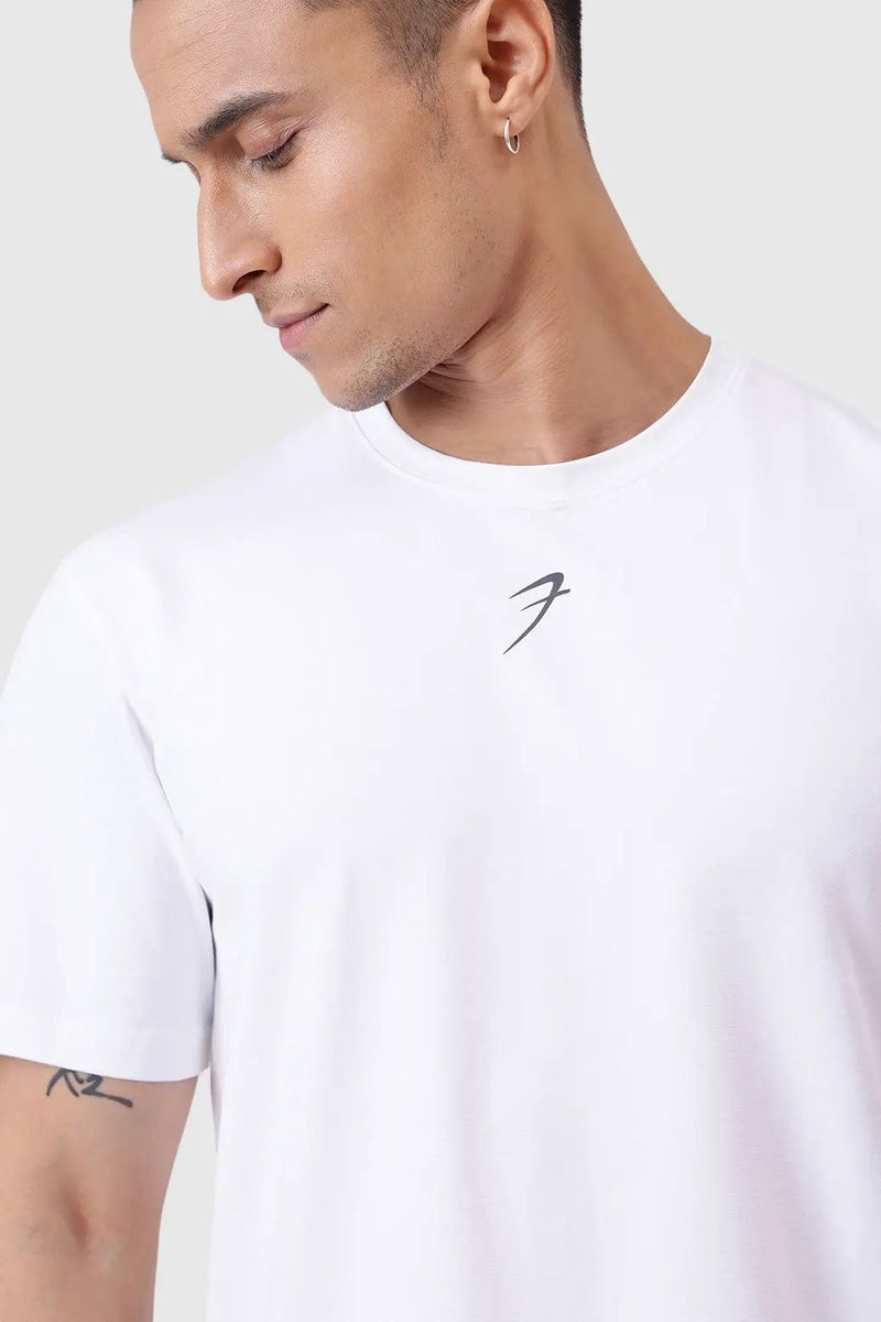 Pulse Running T-shirt White by Fuaark Nz