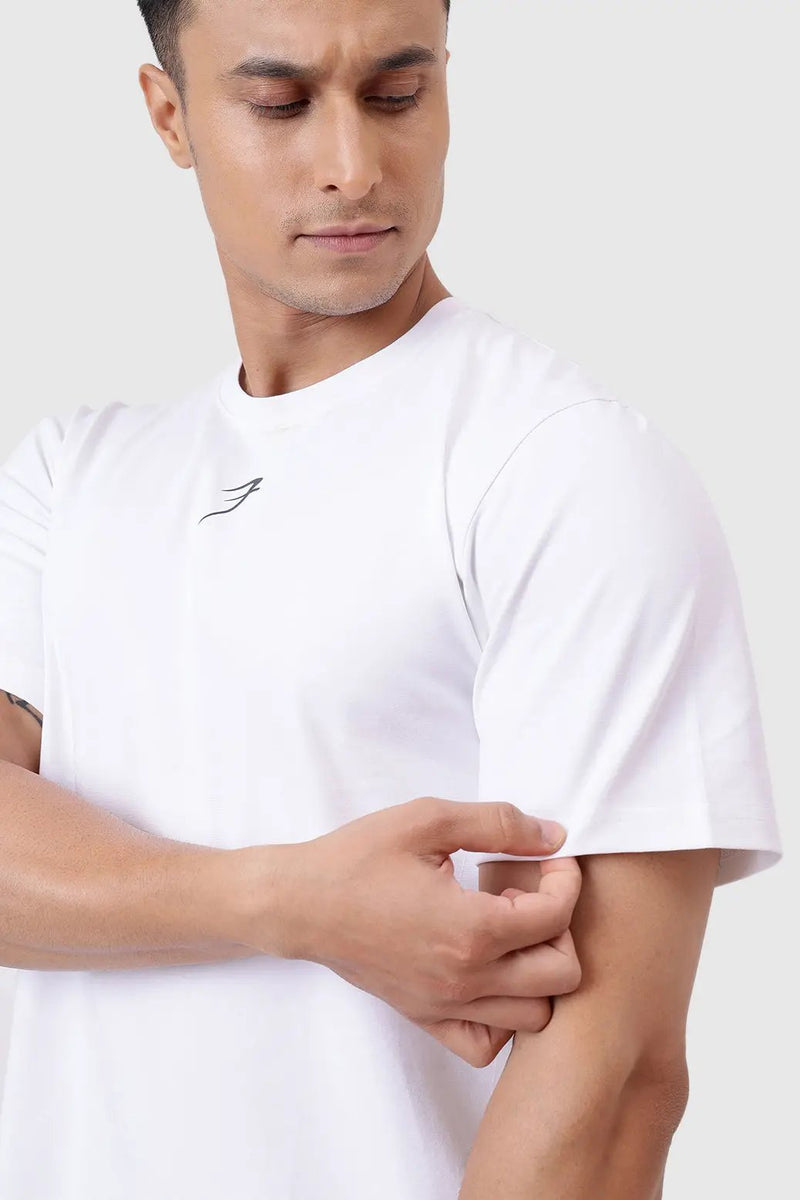 Pulse Running T-shirt White by Fuaark Nz