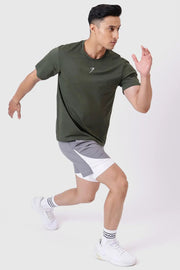 Pulse Running T-shirt Olive by Fuaark Nz