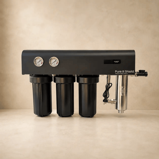 Filtration Station NZ Whole House UV Waimana Pure III Whole House UV Water Filter System – 3 Stage, 30L/min Waimana Pure III Whole House UV Water Filter System – 3 Stage, 30L/min