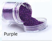 10 Colour Holographic Super Fine Glitter 10ml by Resin Art NZ