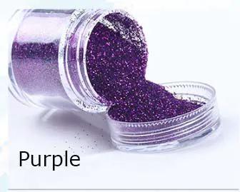 10 Colour Holographic Super Fine Glitter 10ml by Resin Art NZ