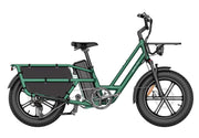 Kiwi eRide Kiwi eRide Fiido T2 Longtail Cargo E-bike Green Fiido T2 Longtail Cargo E-bike Green