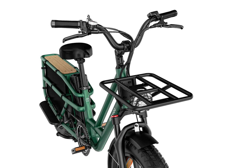 Kiwi eRide Kiwi eRide Fiido T2 Longtail Cargo E-bike Grey Fiido T2 Longtail Cargo E-bike Grey