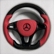 Mercedes-Benz Steering Wheel (Carbon Fiber+Perforated Leather) &7 by CARBONISE