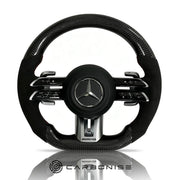 Mercedes-Benz Steering Wheel (Carbon Fiber+Alcantara) #Q12 by CARBONISE