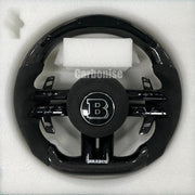 Mercedes-Benz Steering Wheel (Carbon Fiber+Alcantara) #Q37 by CARBONISE