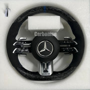 Mercedes-Benz Steering Wheel (Forged Carbon Fiber+Alcantara) #Q42 by CARBONISE