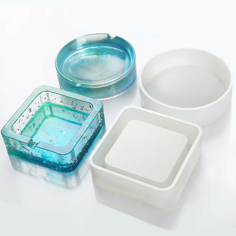 Ashtray Resin Casting Mold Silicone Jewelry Agate Making Epoxy Mould Tool Craft by salelink.co.nz