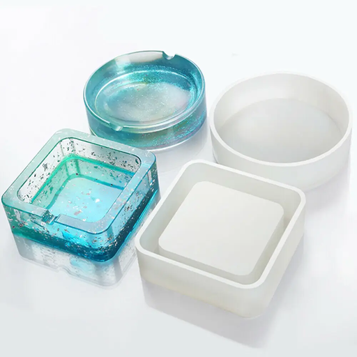 Ashtray Resin Casting Mold Silicone Jewelry Agate Making Epoxy Mould Tool Craft by salelink.co.nz