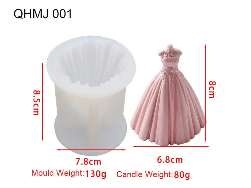Epoxy Resin Candle Moulds - 03 by Resin Art NZ