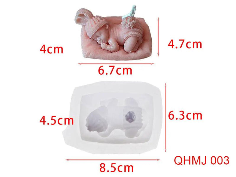 Epoxy Resin Candle Moulds - 03 by Resin Art NZ
