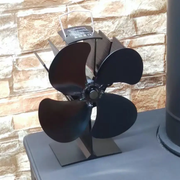 Heat Powered Stove Fireplace Fan by salelink.co.nz