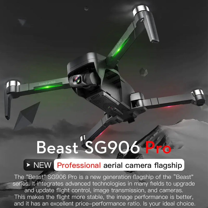 SG906 PRO Foldable GPS Drone with 4K Gimbal Camera - Beast 3 | Outdoor Electronics by Mead's Supply & Equipment Outfitters limited