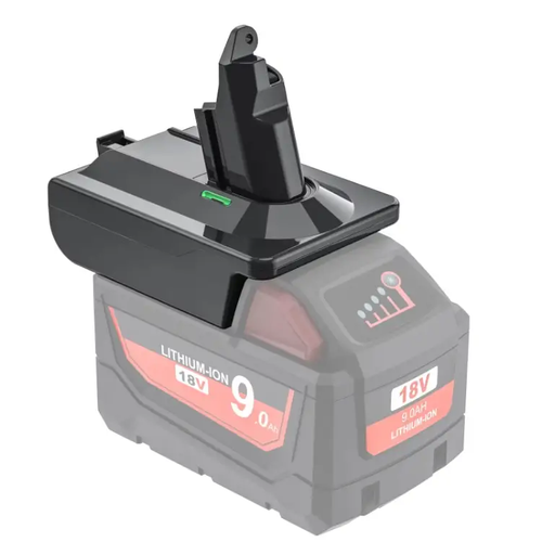 Milwaukee M18 18V Lithium Battery to Dyson V6 Adapter Converter by salelink.co.nz