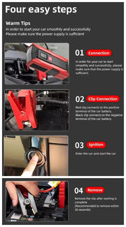 20000mAh Car Jump Starter Fast Charging by salelink.co.nz