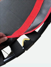 40'' Foldable Trampoline Rebounder with Adjustable Handle by salelink.co.nz