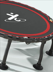 48'' Foldable Trampoline Rebounder with Adjustable Handle by salelink.co.nz