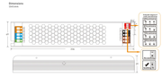 240V to DC 24V 300W LED Driver Power Supply Transformer Adapter For LED Strip by salelink.co.nz