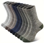 5 Pair Merino Wool Socks for Men Thick by salelink.co.nz