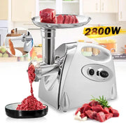 Electric Meat Grinder Mincer Sausage Filler Kibbe Maker Stuffer by salelink.co.nz