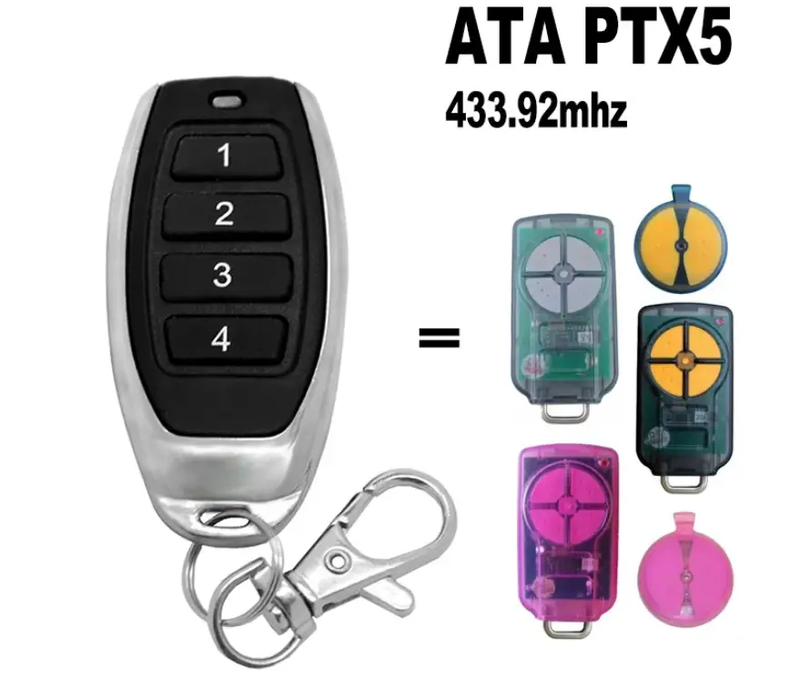 ATA PTX5 TrioCode GDO Garage Door Remote Replacement PTX-5v1 GDO 11v1/6v3/6v4 by salelink.co.nz