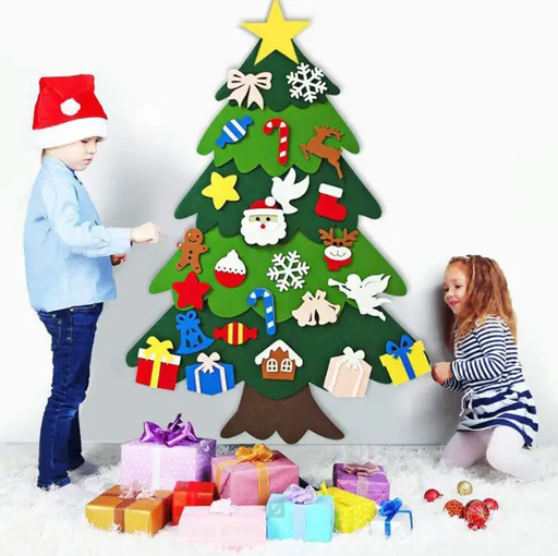 DIY Felt Christmas Tree Set by salelink.co.nz