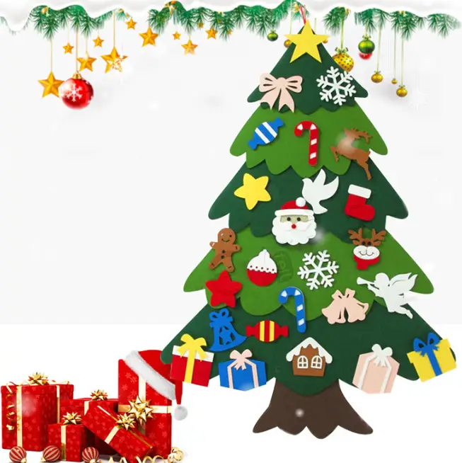DIY Felt Christmas Tree Set by salelink.co.nz