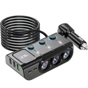 PD Fast Charging Car Lighter Adapter Splitter Cigarette Lighter Socket by salelink.co.nz