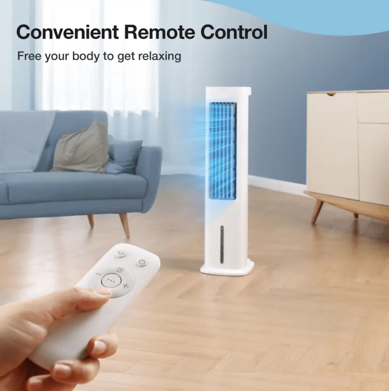 Midea Tower Fan Cooler Remote Control 4.8L Water Tank by salelink.co.nz