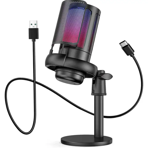 Gaming Microphone, USB PC Mic for Podcasts Videos, Streaming by salelink.co.nz