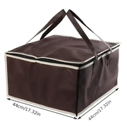 Pizza Food Delivery Bag Takeaway Restaurant Insulated Thermal Organiser by salelink.co.nz