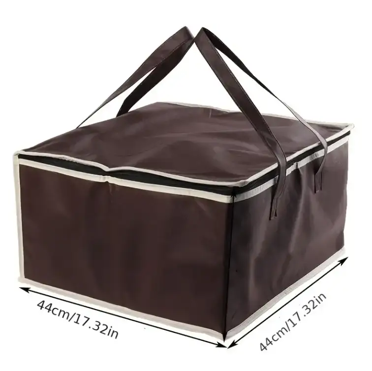 Pizza Food Delivery Bag Takeaway Restaurant Insulated Thermal Organiser by salelink.co.nz