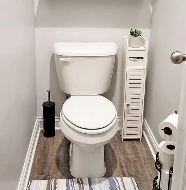 Bathroom Storage Cabinet Shelf Corner Organiser by salelink.co.nz