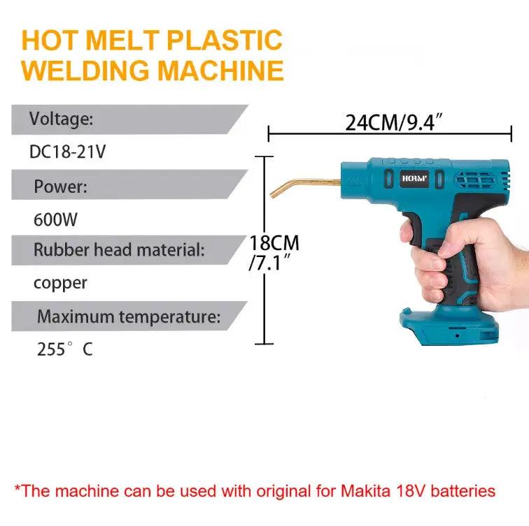 Cordless Welder Garage Tool Hot Stapler Bumper Fit Makita 18V Battery by salelink.co.nz