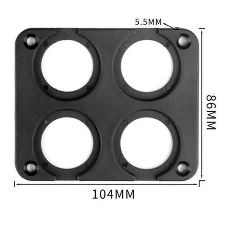 12V-24V Dual Car Cigarette Lighter Plug Socket Dual USB Port Charger Voltmeter by salelink.co.nz