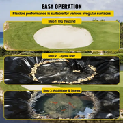 Pond Liner 4.6x6m 0.5mm LDPE by salelink.co.nz